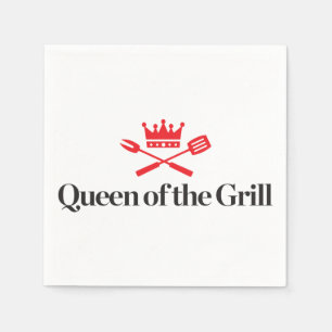 Queen of the Grill Paper Napkins