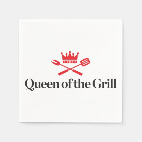 Queen of the Grill Paper Napkins