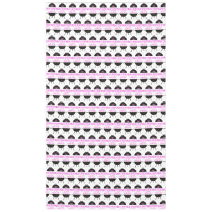 Queen Of The Grill, Pink Crown Pink Tablecloth