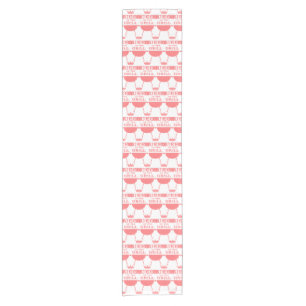 Queen Of The Grill, Pink Short Table Runner
