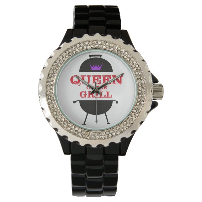 Queen Of The Grill, Purple Crown Red Watch (Front)
