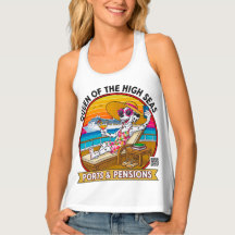 Queen of The High Seas Ladies Tank
