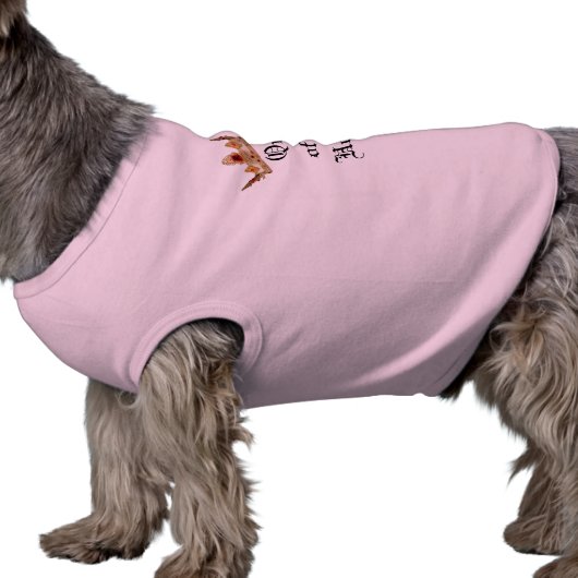 Queen of the House Dog Shirt (Side)