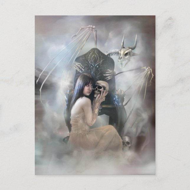 Queen of the II Postcard (Front)