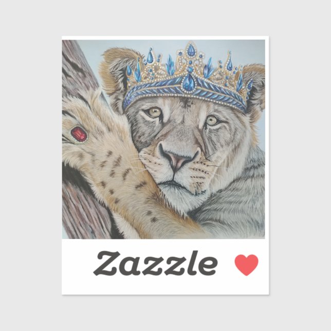 Queen of the Jungle Sticker (Sheet)