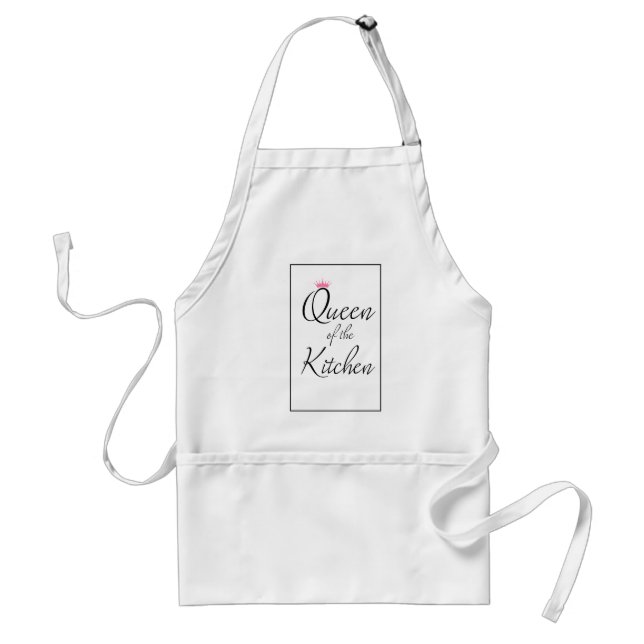 Queen of the Kitchen Adult Apron (Front)