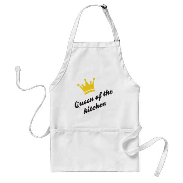 Queen of the Kitchen Adult Apron (Front)