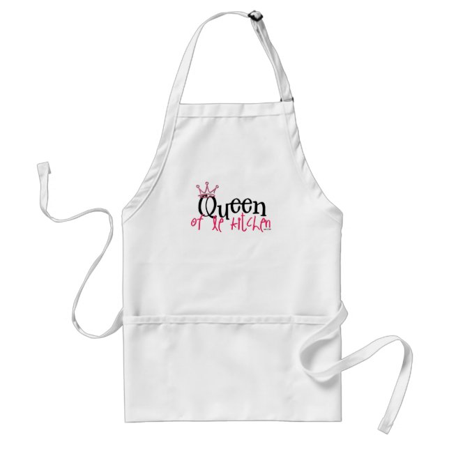 queen of the kitchen apron (Front)