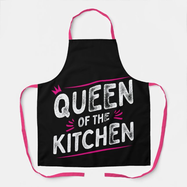 Queen of the Kitchen Apron (Front)