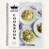 Queen of The Kitchen Cookbook Recipe Personalized