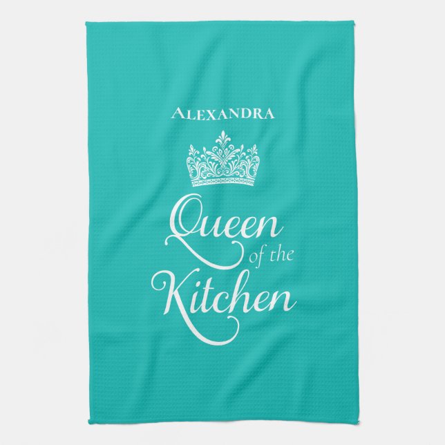Queen of the Kitchen Custom Towel (Vertical)