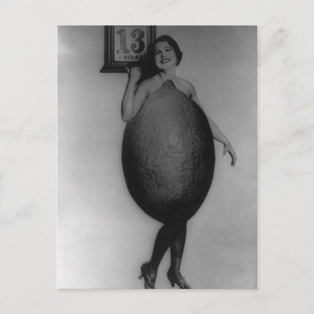 Queen of the Lemons Photograph Postcard (Front)