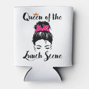 Queen of the Lunch Scene Cafeteria Worker Women Can Cooler