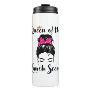 Queen of the Lunch Scene Cafeteria Worker Women Thermal Tumbler