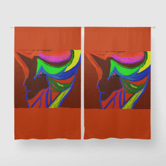 Queen of the Mermaids Blackout Curtains