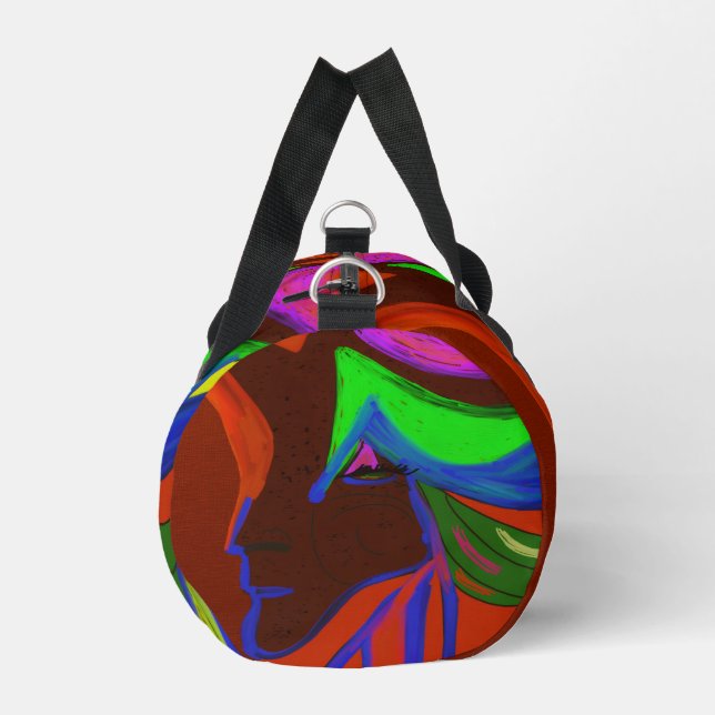 Queen of the Mermaids Duffle Bag (Left)