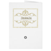 Queen of the Most Holy Rosary Card w/prayer (Back)