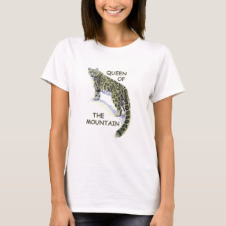 Queen of the Mountain - Snow Leopard T-Shirt