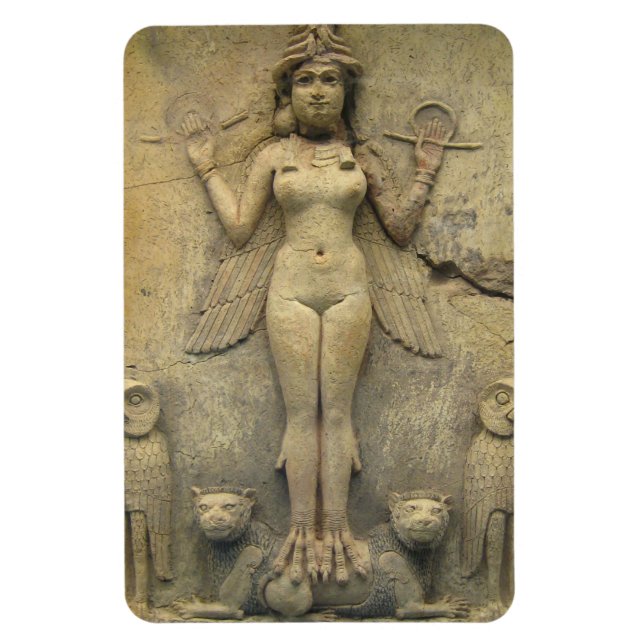 Queen Of The Night - Burney Relief Lilith Magnet (Vertical)