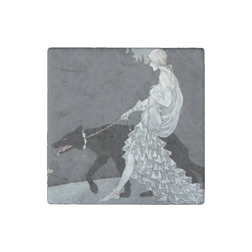 Queen of the Night by Marjorie Miller Stone Magnet