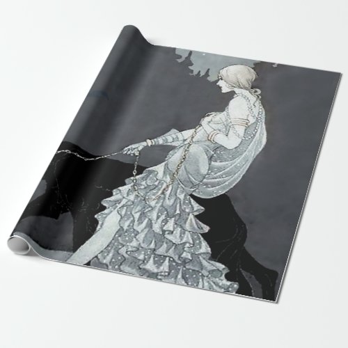 Queen of the Night by Marjorie Miller Wrapping Paper