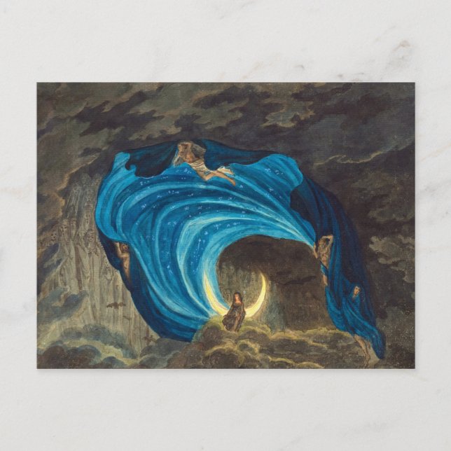 Queen of the Night Scene by Simon Quaglio Postcard (Front)