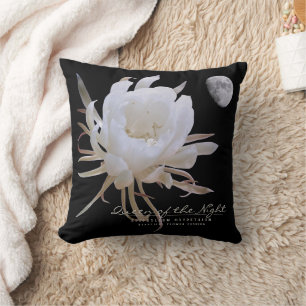 Queen of the Night Throw Pillow