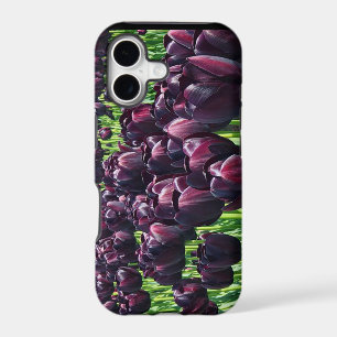 Queen of the Night Tulips iPhone 17 Case