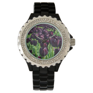 Queen of the Night Tulips Watch