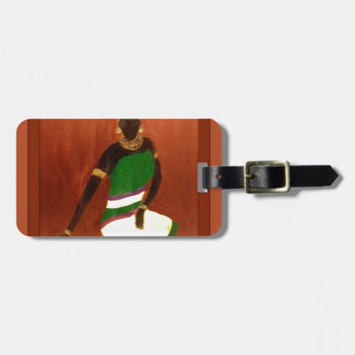 Queen Of The Nile Luggage Tag