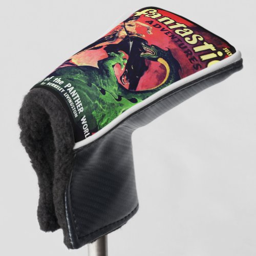 Queen of the Panther World  Fantasy Pulp Fiction Golf Head Cover