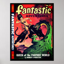 Queen of the Panther World: Fantasy Pulp Fiction