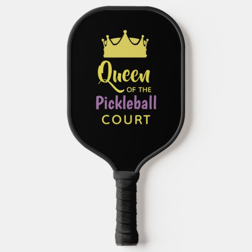 Queen of the Pickleball Court Design  Pickleball Paddle