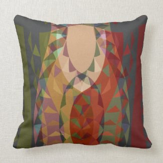Queen of the Quilting Bee Throw Pillow