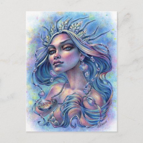 Queen of The Seven Seas Postcard