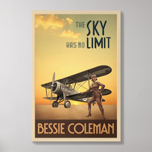 Queen of the Sky Framed Art (Framed Front)