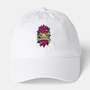 Queen of the Solstice Poinsettia T-Shirt   Vibrant Hat