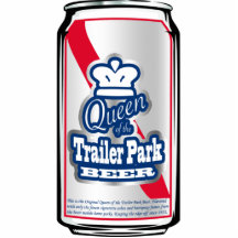 Queen of the Trailer Park Beer Can Ornament