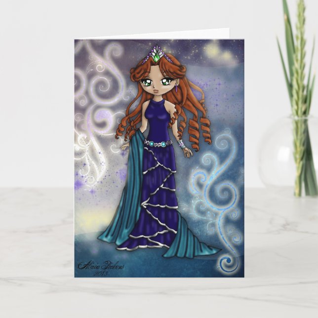 Queen of the Underworld Greeting Card (Front)
