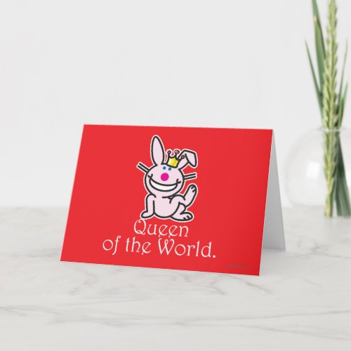 Queen Of The World Holiday Card