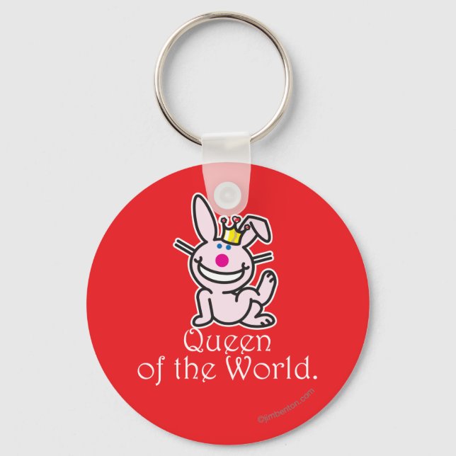 Queen Of The World Keychain (Front)