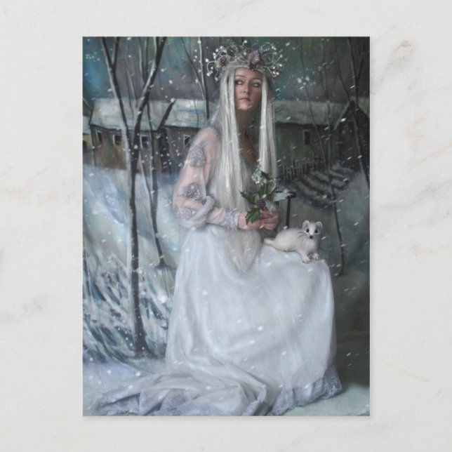 Queen of Winter Postcard (Front)