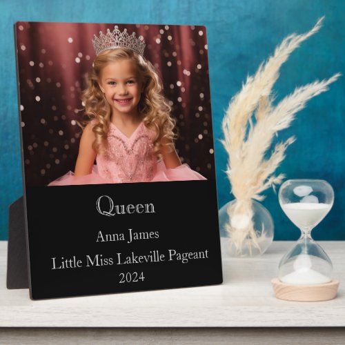 Queen Pageant Plaque