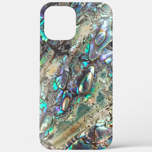 Queen paua shell iPhone 12 pro max case