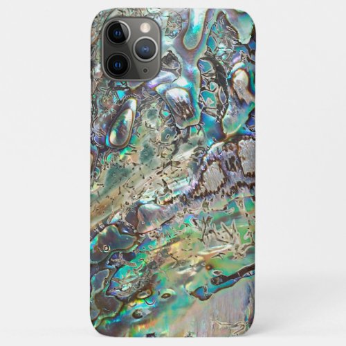 Queen paua shell iPhone 11 pro max case