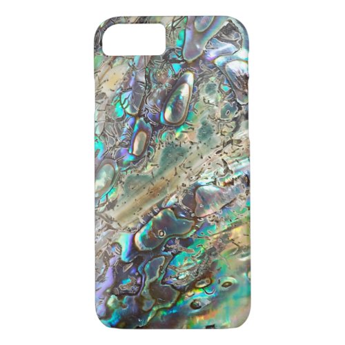 Queen paua shell iPhone 87 case