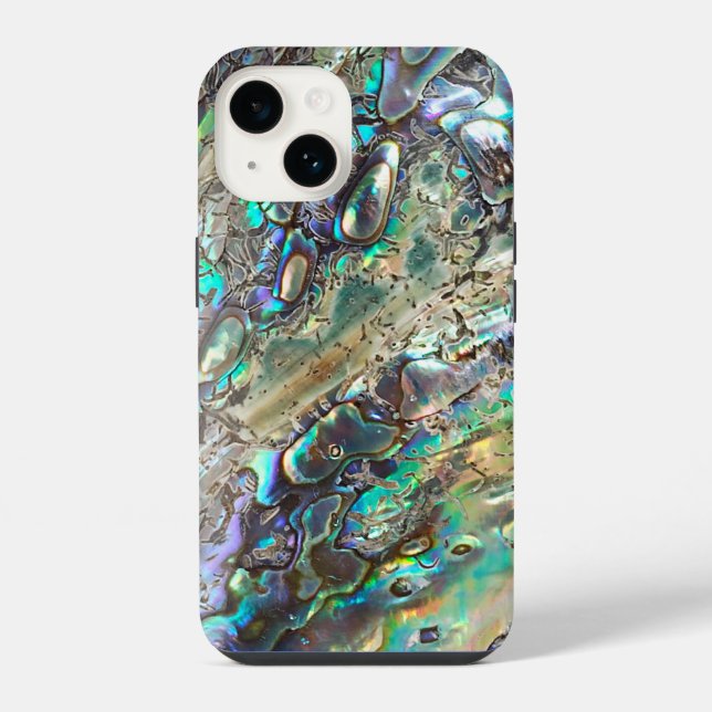 Queen paua shell  iphone case (Back)