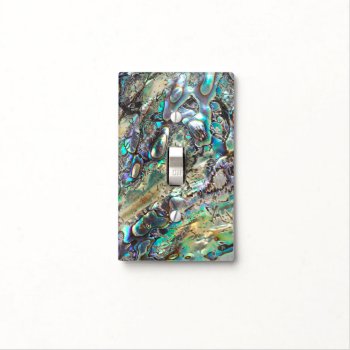 Queen Paua Shell Light Switch Cover by parisjetaimee at Zazzle