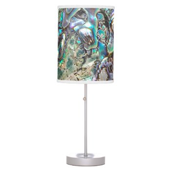 Queen Paua Shell Table Lamp by parisjetaimee at Zazzle