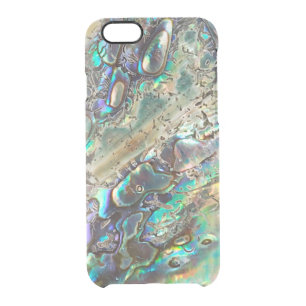 Queen paua shell clear iPhone 6/6S case